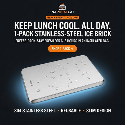 SnapHeatEat™ Mini Tray, Bag & Ice Brick Summer Bundle