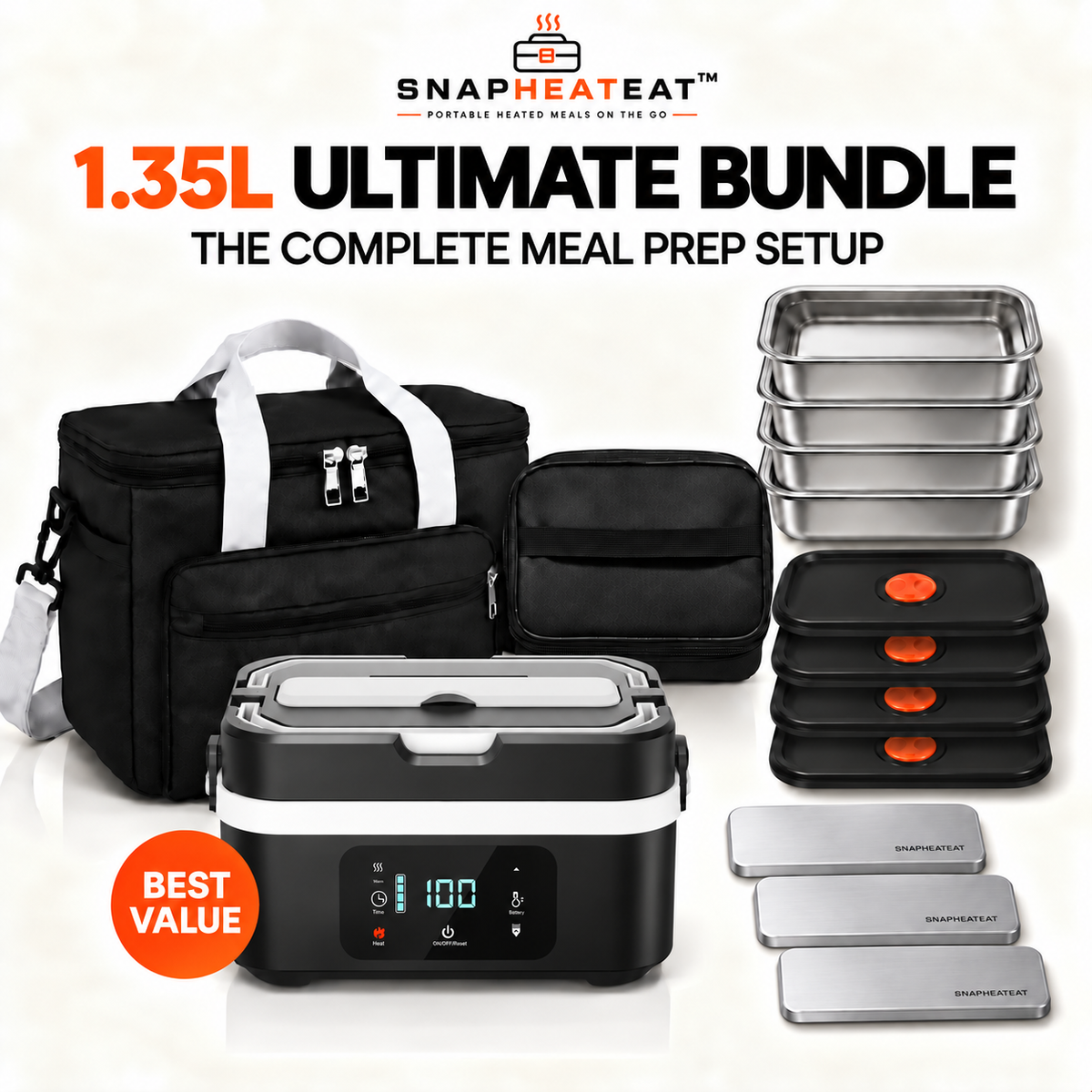 SnapHeatEat™ 1.35L Ultimate Bundle