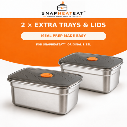 SnapHeatEat™ Original Tray, Bag & Ice Brick Summer Bundle