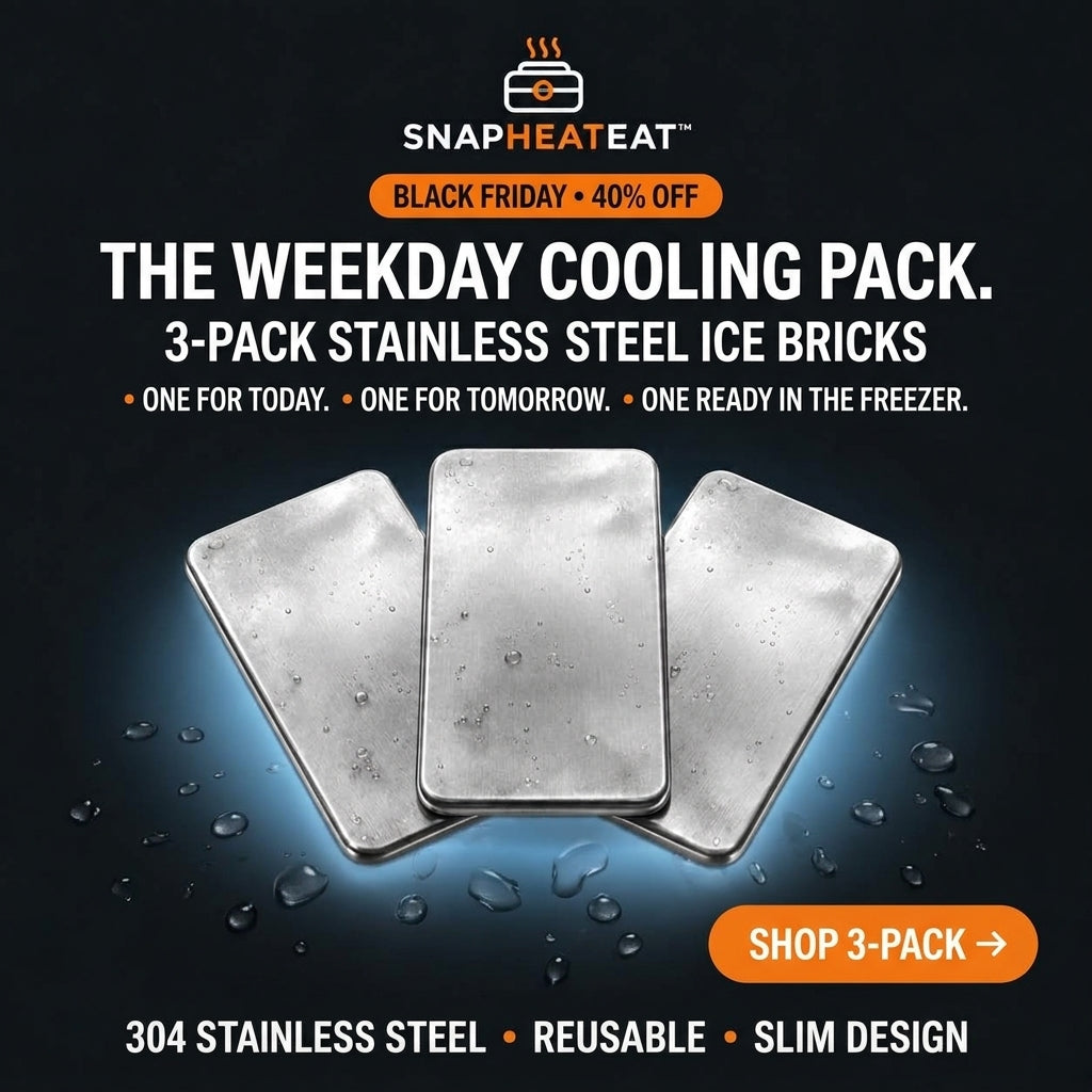SnapHeatEat™ Mini Tray, Bag & Ice Brick Summer Bundle