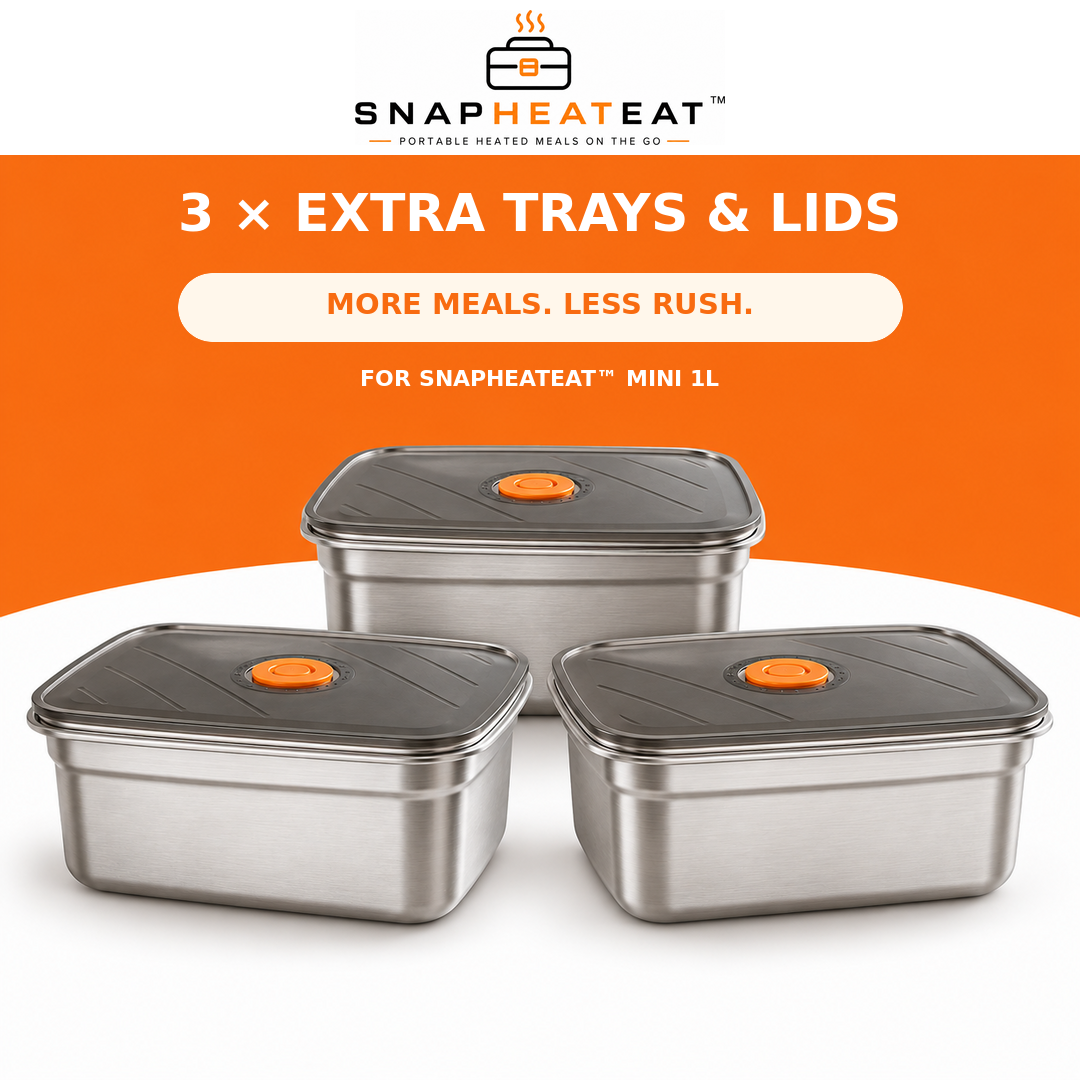 SnapHeatEat™ Mini 1L Tray Insert & Lid