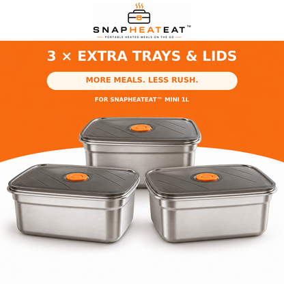 SnapHeatEat™ Mini Tray, Bag & Ice Brick Summer Bundle