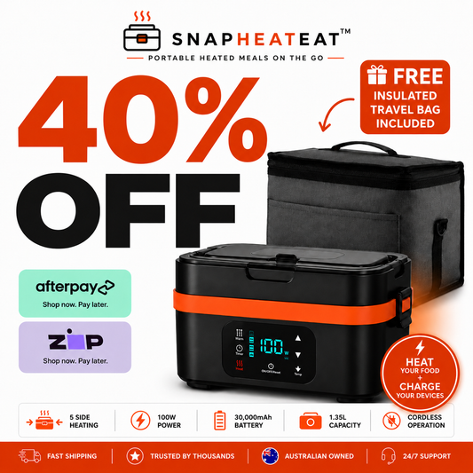 SnapHeatEat™ Electric Lunch Box