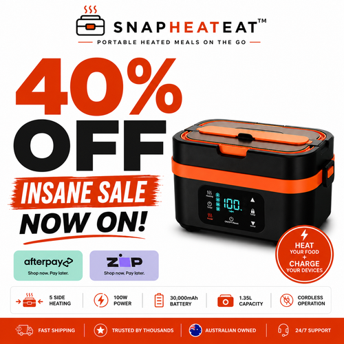 SnapHeatEat™ Original 1.35L Electric Lunch Box
