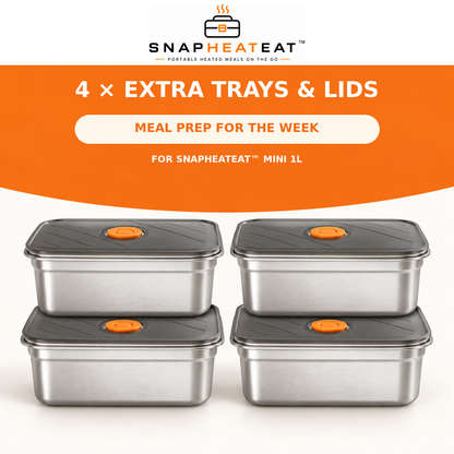 SnapHeatEat™ Mini 1L Tray Insert & Lid