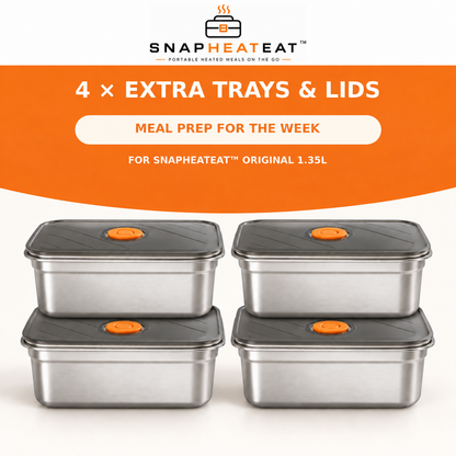 SnapHeatEat™ Original Tray, Bag & Ice Brick Summer Bundle