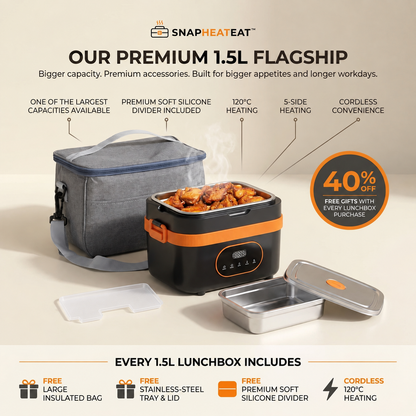 SnapHeatEat™ 1.35L Ultimate Bundle