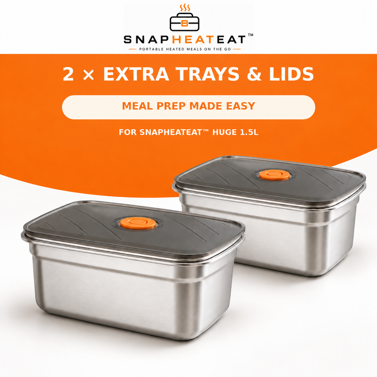 SnapHeatEat™ Huge Tray, Bag & Ice Brick Summer Bundle