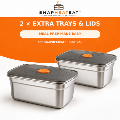 SnapHeatEat™ Huge Tray, Bag & Ice Brick Summer Bundle