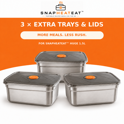 SnapHeatEat™ Huge Tray, Bag & Ice Brick Summer Bundle