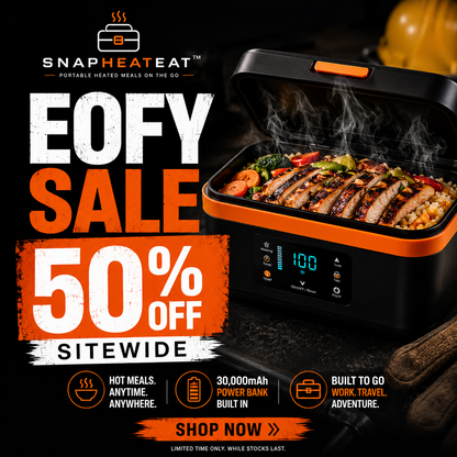 SnapHeatEat™ Electric Lunch Box