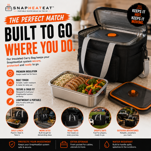 Insulated Lunch Bag - Fresh Meals Anytime Anywhere
