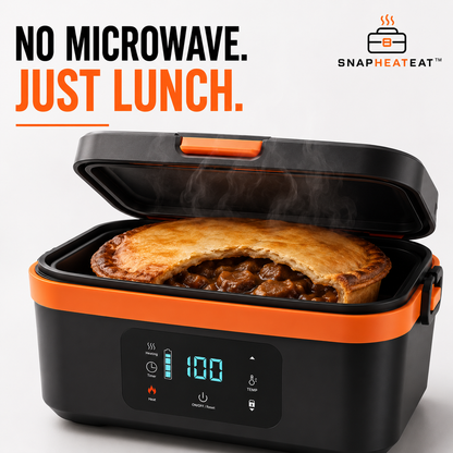 SnapHeatEat™ Electric Lunch Box