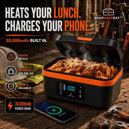 SnapHeatEat™ Original 1.35L Electric Lunch Box