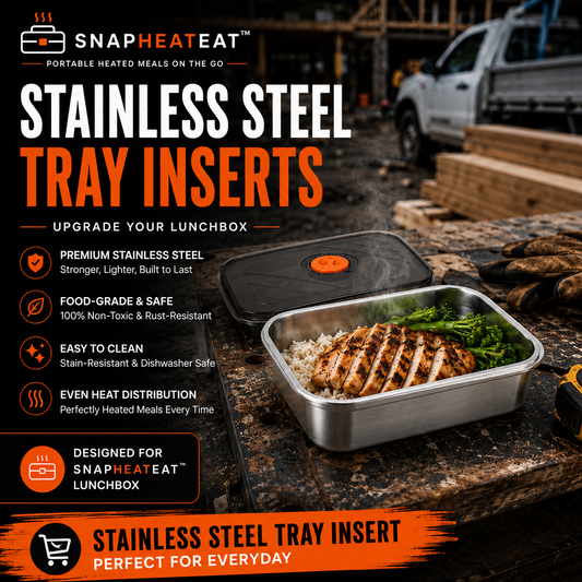 SnapHeatEat™ 1.35L Tray Insert & Lid